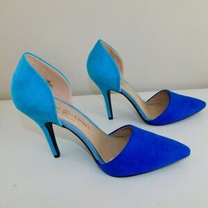 Chinese Laundry Stella Ladies Pump size 10 Blue suede